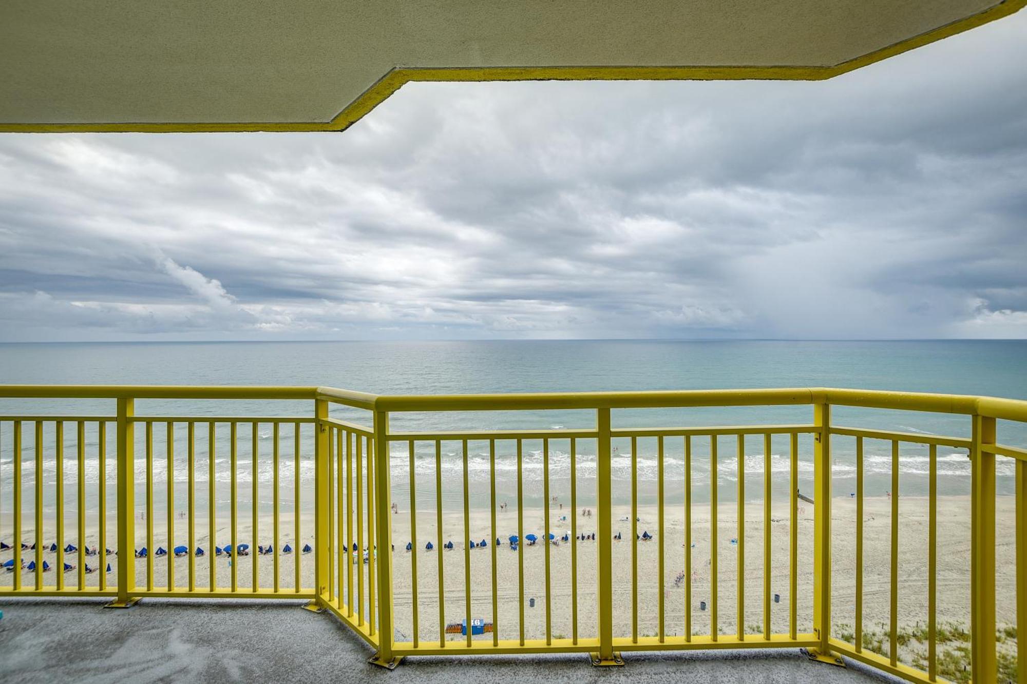Oceanfront North Myrtle Beach Condo Beach Access Exteriör bild
